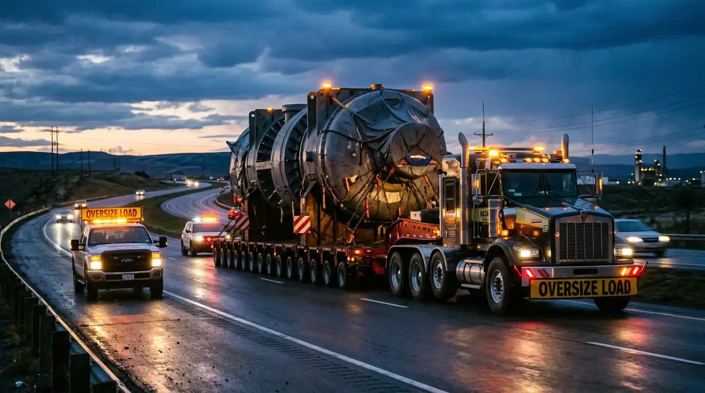 НЕГАБАРИТ: РАЗРЕШЕНИЯ, МАРШРУТ И СОПРОВОЖДЕНИЕ